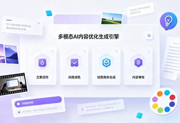 新巴尔虎左旗AI智能内容优化创新 多模态生成技术丰富数字内容创作生态