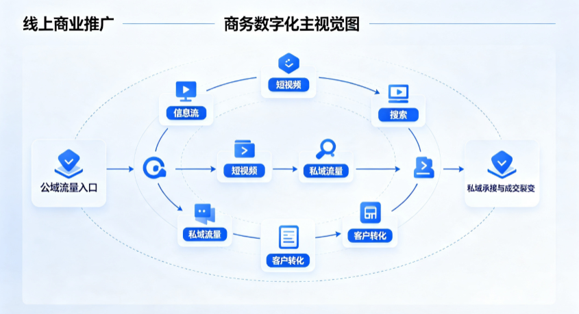 新巴尔虎左旗线上商业推广怎么做？全域流量闭环搭建与低成本转化实战指南